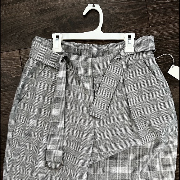 Plaid Gray dress pants - Picture 4 of 4
